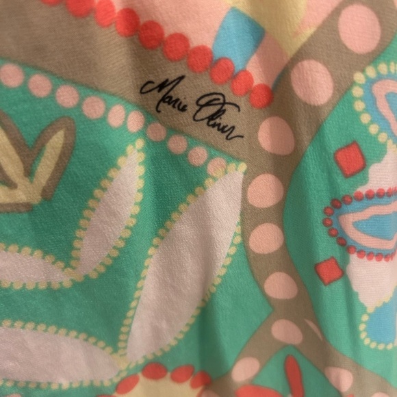 Marie Oliver Colorful Geometric Patterned Dress Or Tunic! - Picture 2 of 6